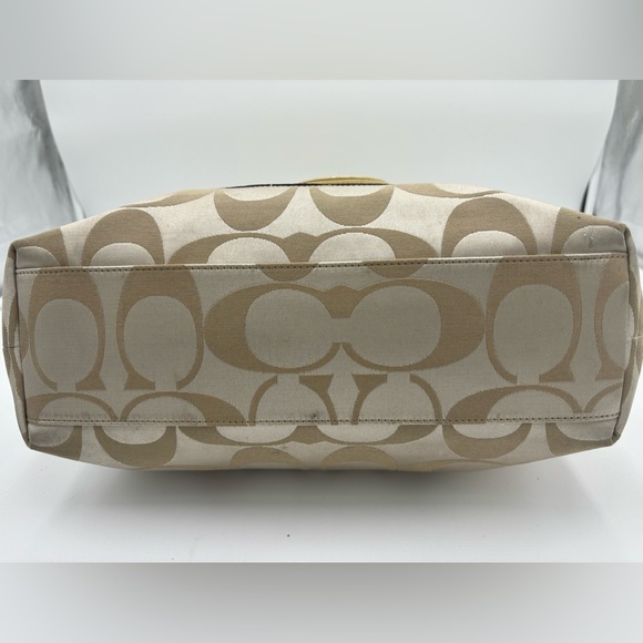 COACH Logo Monogram Large Shoulder Bag - Picture 11 of 14